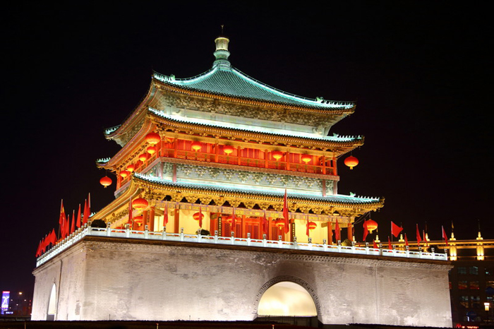 古建筑灯光7